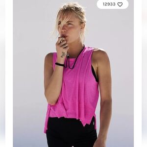 Free People FP Movement Tempo Tank in Electric Sunset